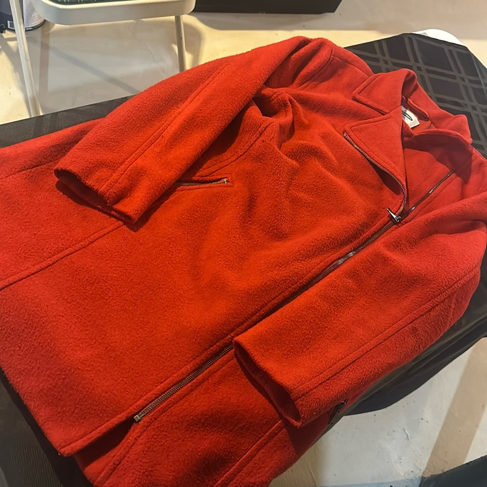 Asymmetrical moto zip jacket
